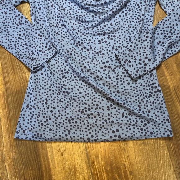Boden Drop Shoulder Cow Neck Long Sleeve Top Sz 4 - Picture 7 of 13